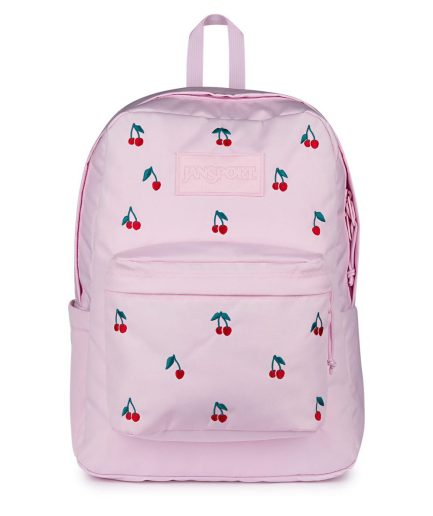 SuperBreak® Plus Backpack - Pink Ice Cherry Embroidery