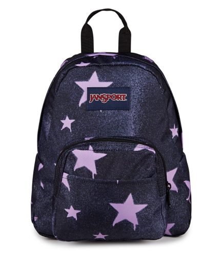 Half Pint Mini Backpack - Sprayed Stars Pastel Lilac