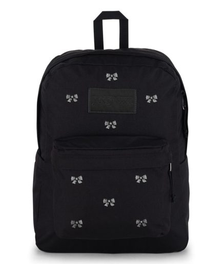 SuperBreak® Plus Backpack - Embroidered Bows Black