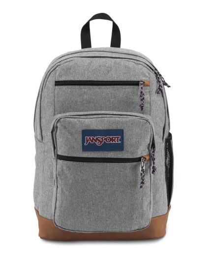 Cool Student Backpack - Grey Letterman Poly