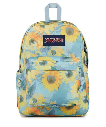 SuperBreak® Plus Backpack - Surreal Sunflowers Blue Dusk